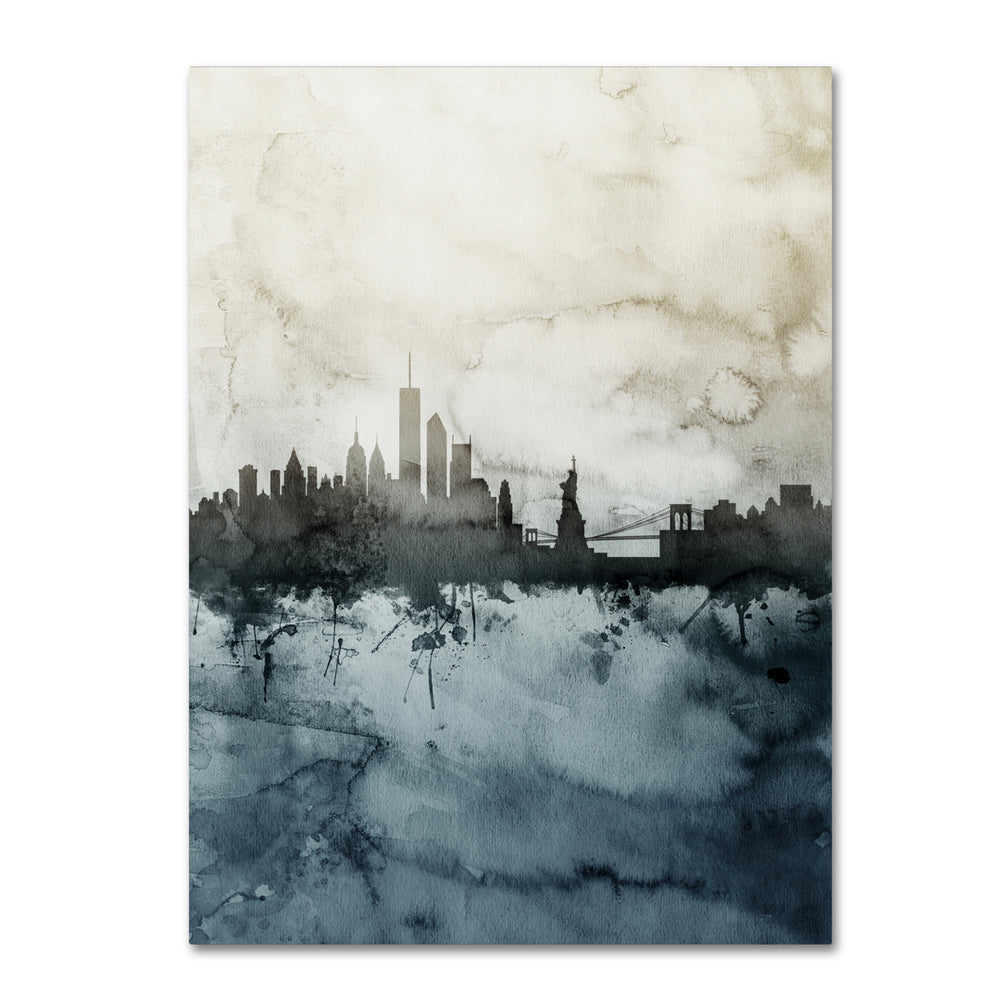 Michael Tompsett York Skyline Tall 14 x 19 Canvas Art Image 2