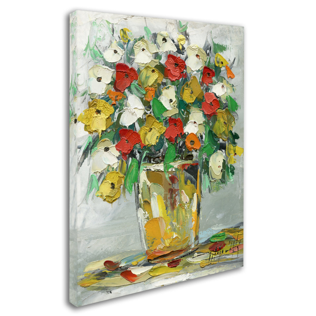 Hai Odelia Spring Flowers in a Vase 11 14 x 19 Canvas Art Image 3