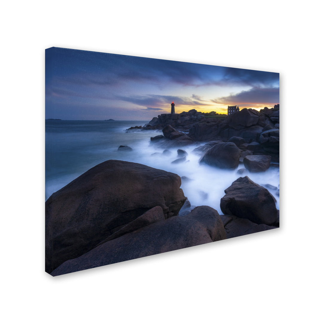 Mathieu Rivrin Ploumanach Between Night and Day 14 x 19 Canvas Art Image 3