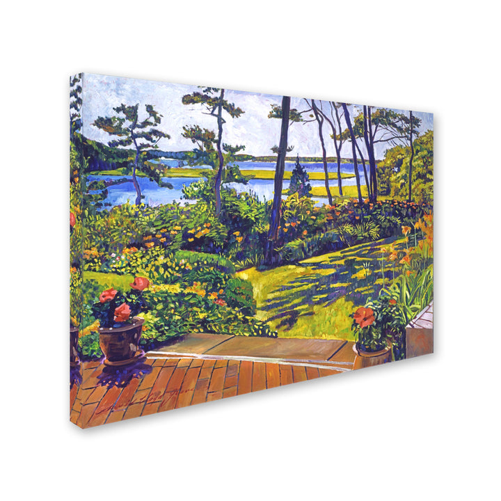 David Lloyd Glover Ocean Lagoon Garden 14 x 19 Canvas Art Image 3