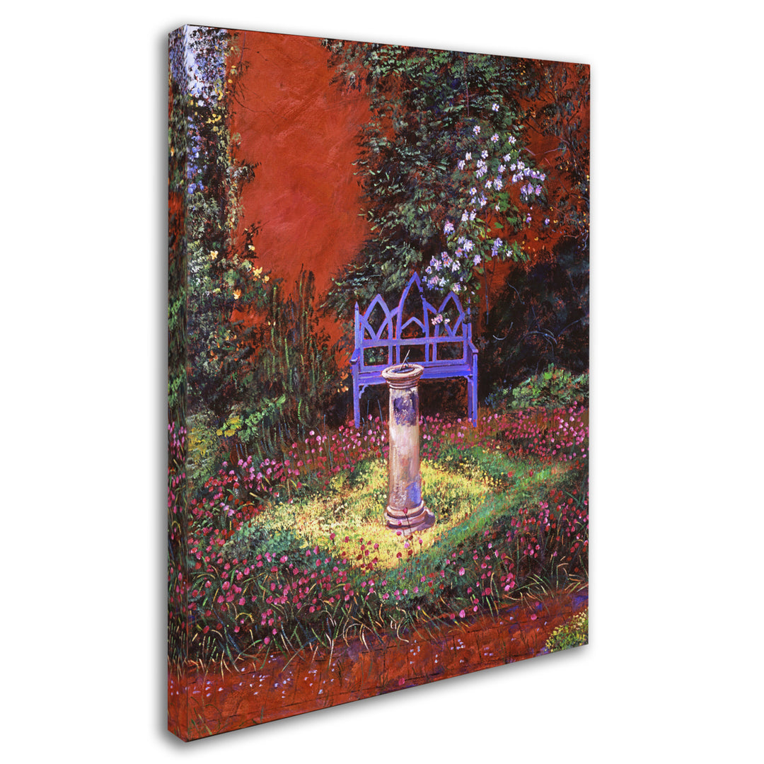 David Lloyd Glover The Old Sundial 14 x 19 Canvas Art Image 3