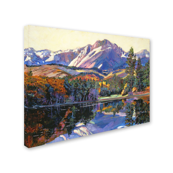 David Lloyd Glover Painters Lake 14 x 19 Canvas Art Image 3