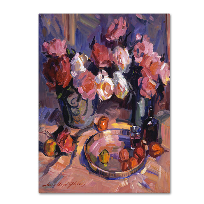 David Lloyd Glover Still Life Apres Manet 14 x 19 Canvas Art Image 1