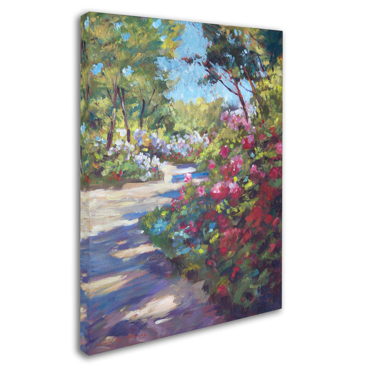 David Lloyd Glover Arboretum Garden Path 14 x 19 Canvas Art Image 3