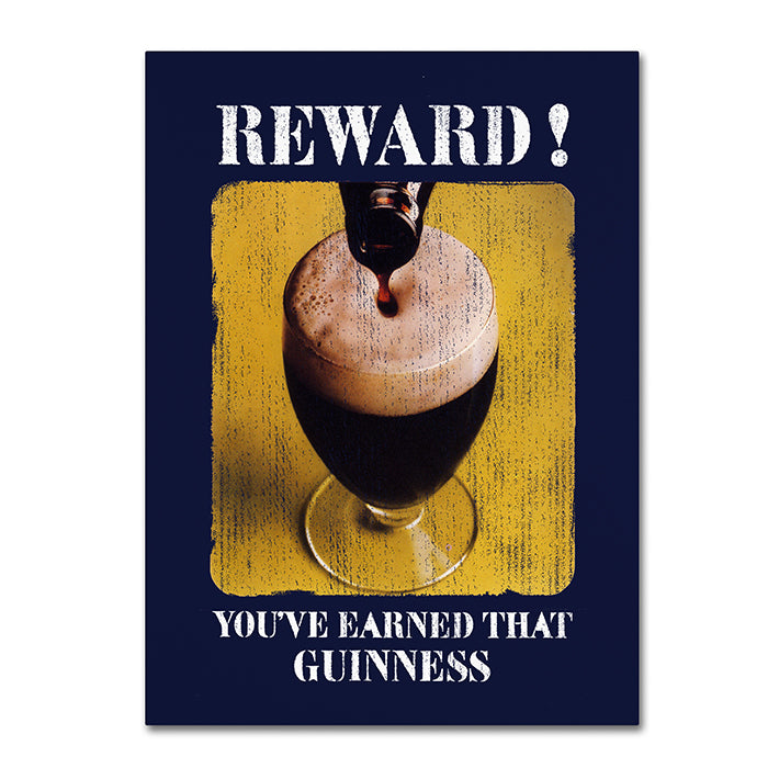 Guinness Brewery Reward 14 x 19 Canvas Art Image 1