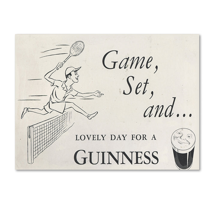 Guinness Brewery Lovely Day For A Guinness VI 14 x 19 Canvas Art Image 1