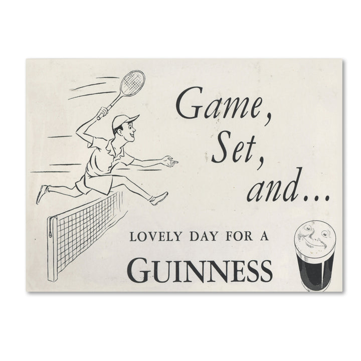 Guinness Brewery Lovely Day For A Guinness VI 14 x 19 Canvas Art Image 2