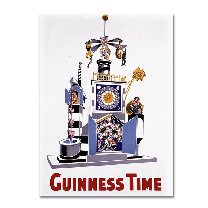 Guinness Brewery Guinness Time I 14 x 19 Canvas Art Image 1