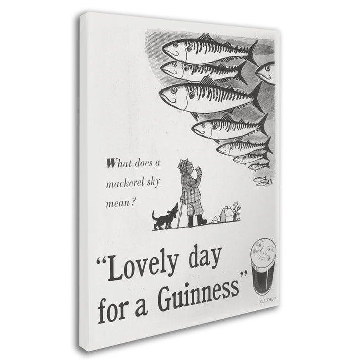 Guinness Brewery Lovely Day For A Guinness V 14 x 19 Canvas Art Image 3