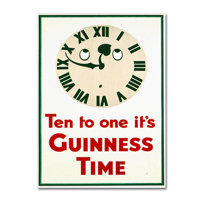 Guinness Brewery Guinness Time III 14 x 19 Canvas Art Image 1