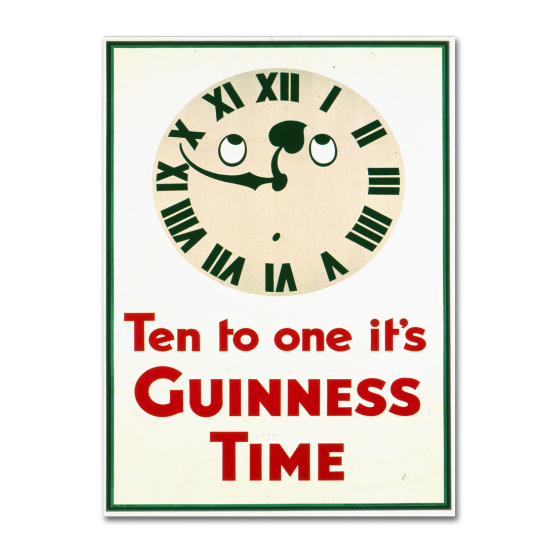 Guinness Brewery Guinness Time III 14 x 19 Canvas Art Image 2