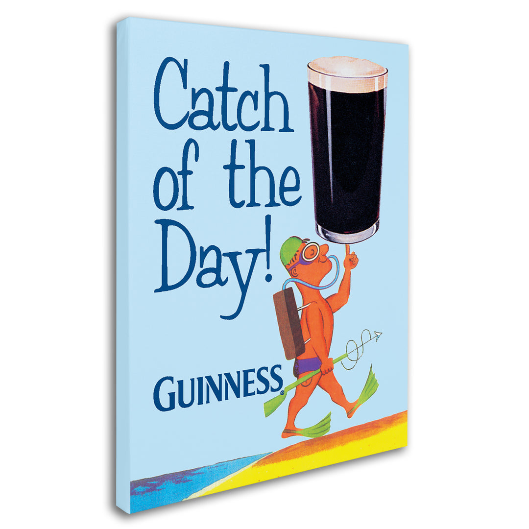 Guinness Brewery Catch Of The Day 14 x 19 Canvas Art Image 3