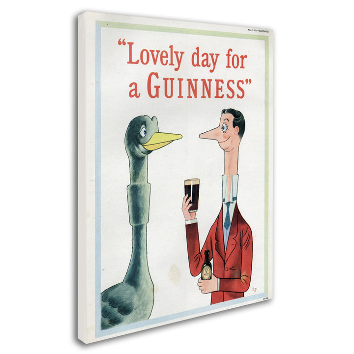 Guinness Brewery Lovely Day For A Guinness XIII 14 x 19 Canvas Art Image 3