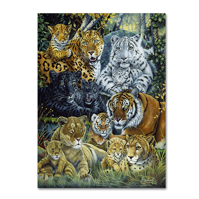 Jenny Newland The Mothers Pride 14 x 19 Canvas Art Image 1