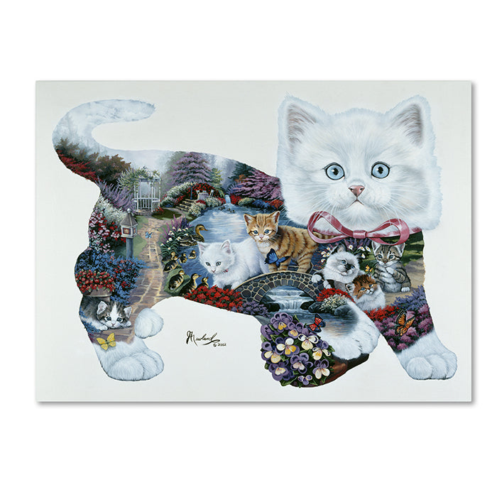 Jenny Newland Kitten Tales 14 x 19 Canvas Art Image 1