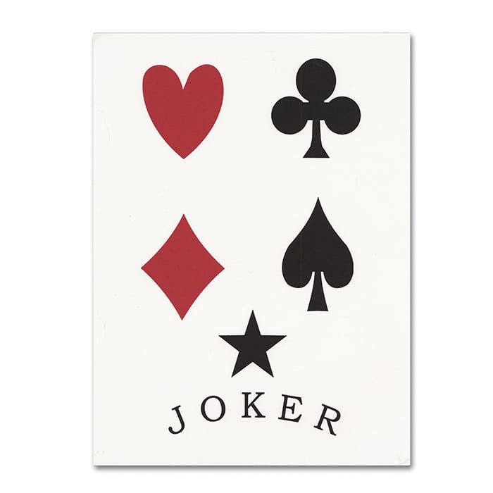 Jenny Newland Joker 14 x 19 Canvas Art Image 1