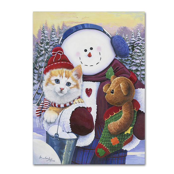 Jenny Newland Winter Wonder Pals 14 x 19 Canvas Art Image 1