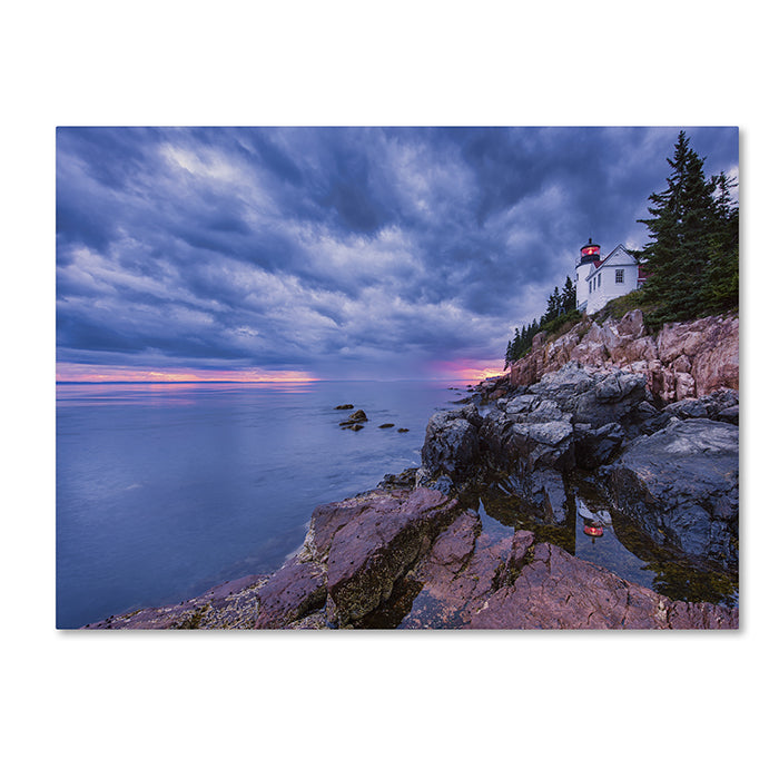 Michael Blanchette Photography Beacon Reflection 14 x 19 Canvas Art Image 1