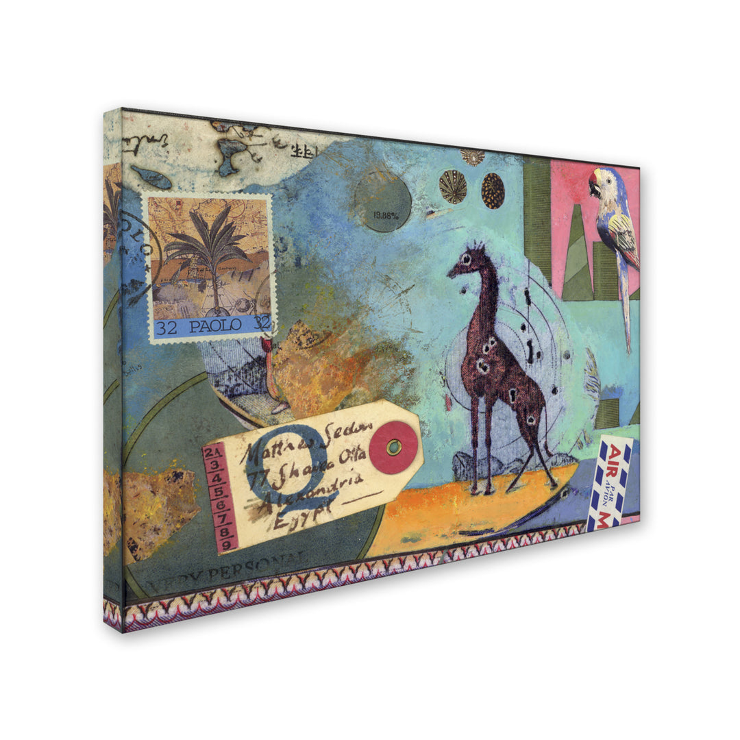 Nick Bantock Giraffe 14 x 19 Canvas Art Image 3