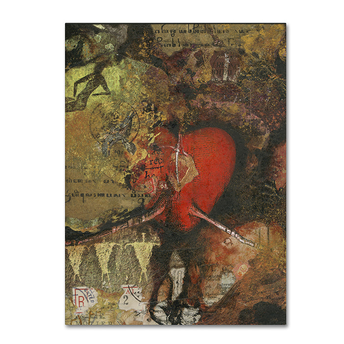 Nick Bantock Heart 14 x 19 Canvas Art Image 1