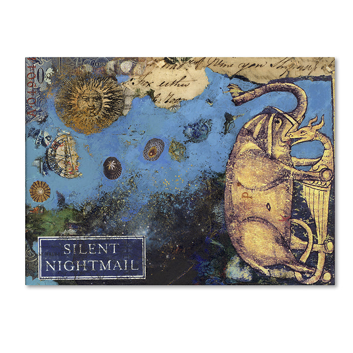 Nick Bantock Silent Nightmail 14 x 19 Canvas Art Image 1