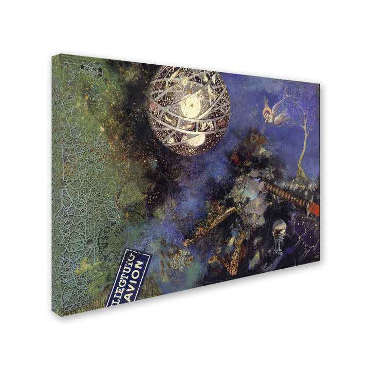 Nick Bantock Night Angel 14 x 19 Canvas Art Image 3