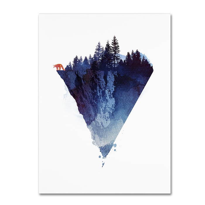 Robert Farkas Near To The Edge 14 x 19 Canvas Art Image 1