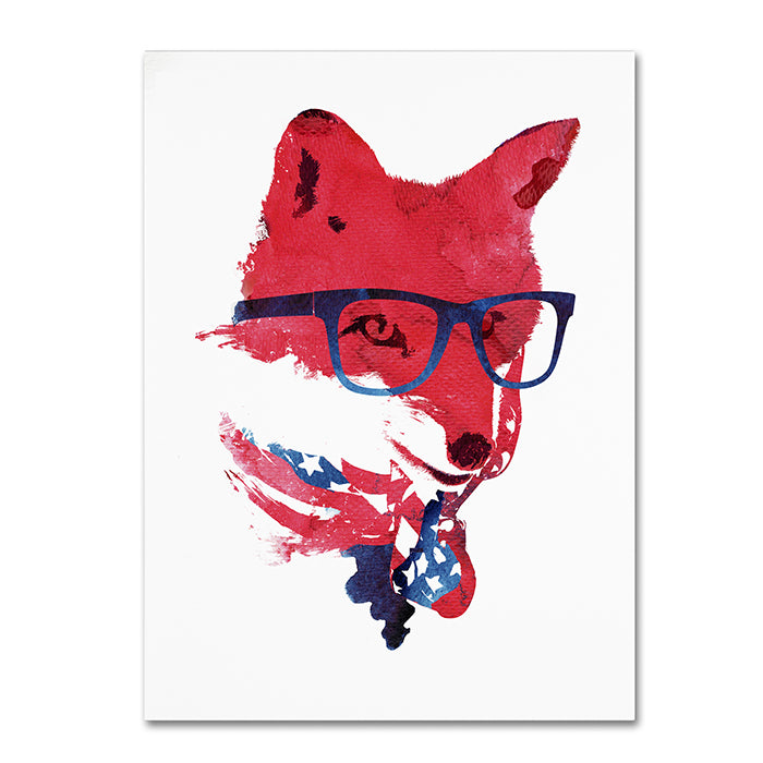 Robert Farkas American Fox 14 x 19 Canvas Art Image 1