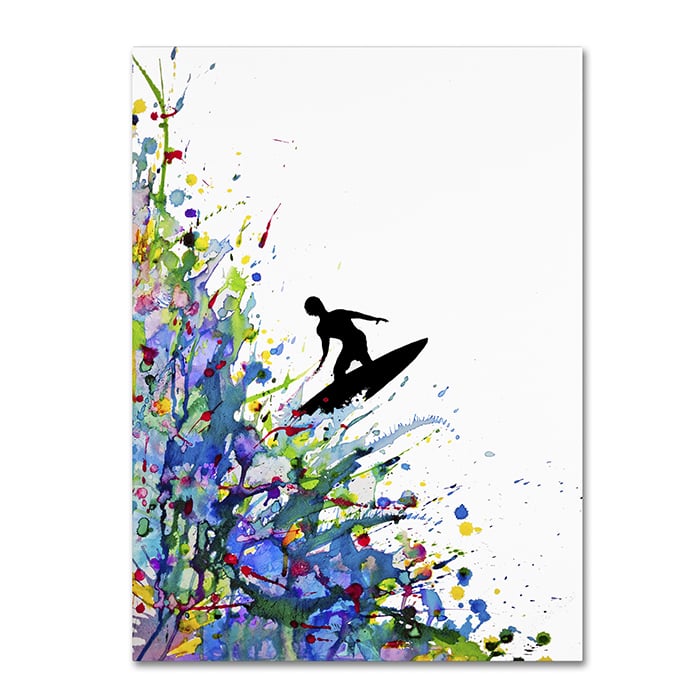 Marc Allante A Pollocks Point Break 14 x 19 Canvas Art Image 1