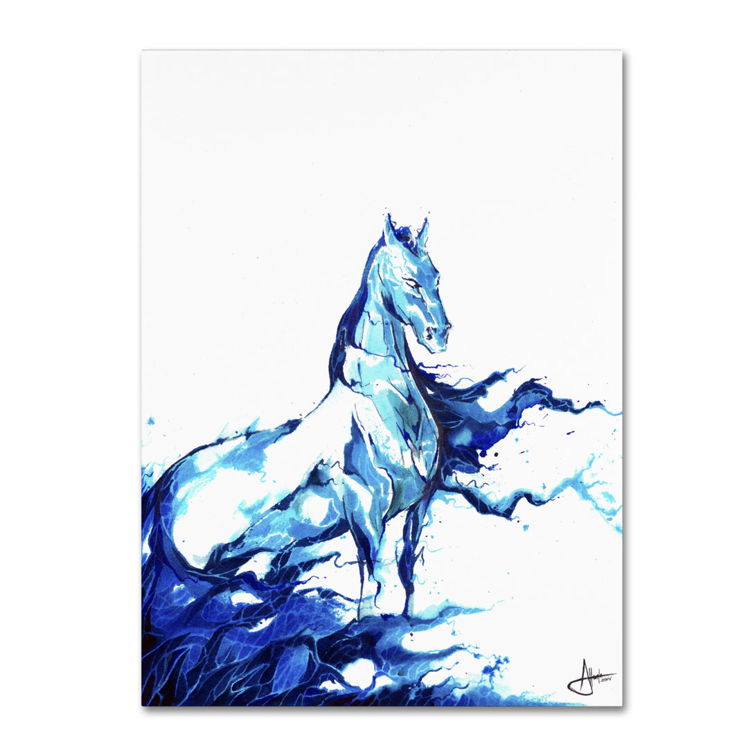 Marc Allante Poseidon 14 x 19 Canvas Art Image 2