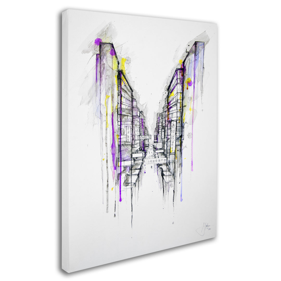 Marc Allante This City Sleeps 14 x 19 Canvas Art Image 3