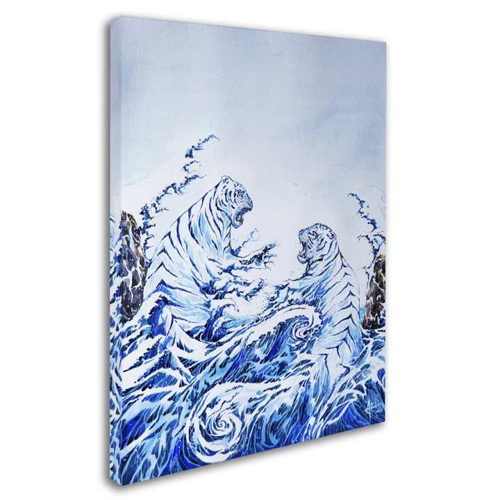 Marc Allante The Crashing Waves 14 x 19 Canvas Art Image 3