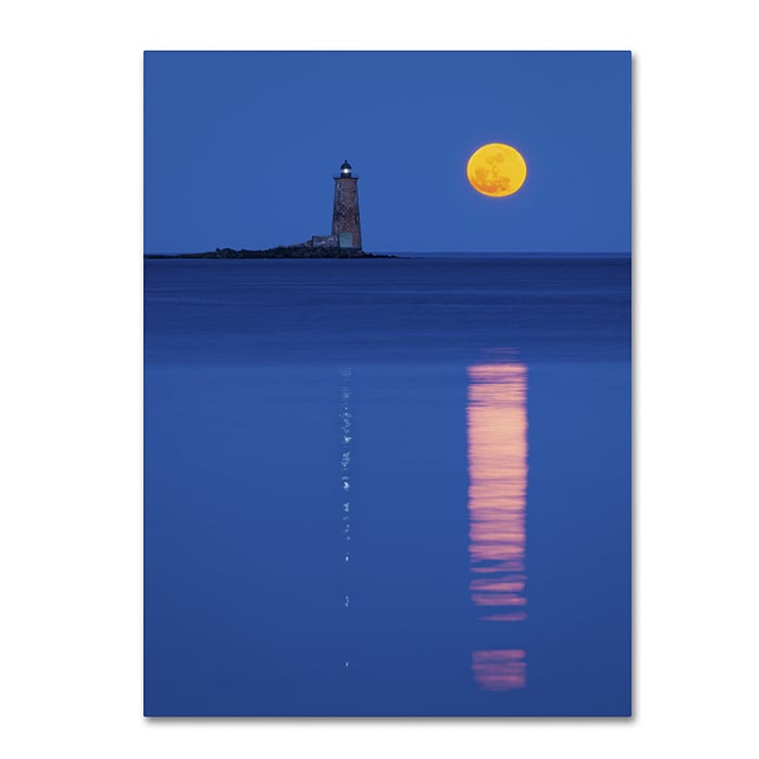 Michael Blanchette Photography Moon Reflections 14 x 19 Canvas Art Image 1