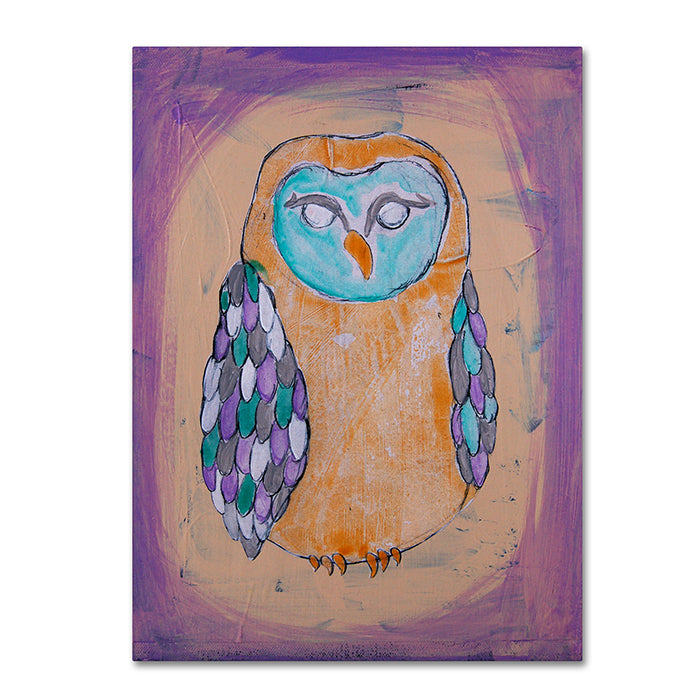 Nicole Dietz Owl I 14 x 19 Canvas Art Image 1