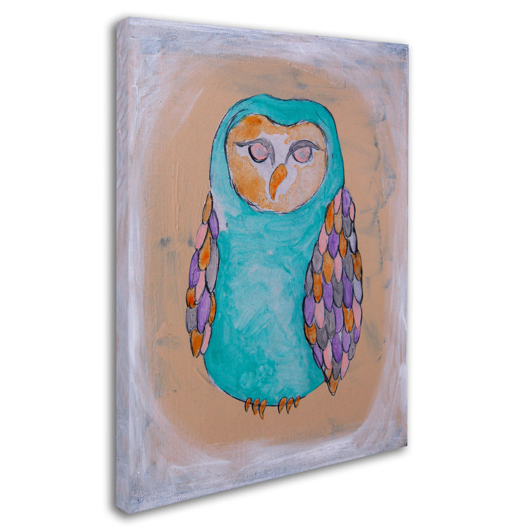 Nicole Dietz Owl II 14 x 19 Canvas Art Image 3