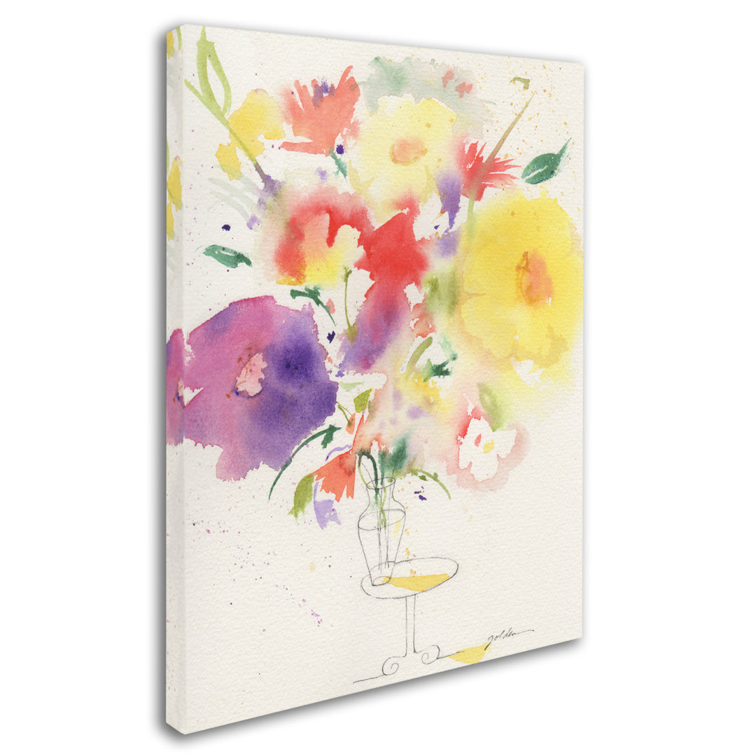 Sheila Golden Holiday Bouquet 14 x 19 Canvas Art Image 3