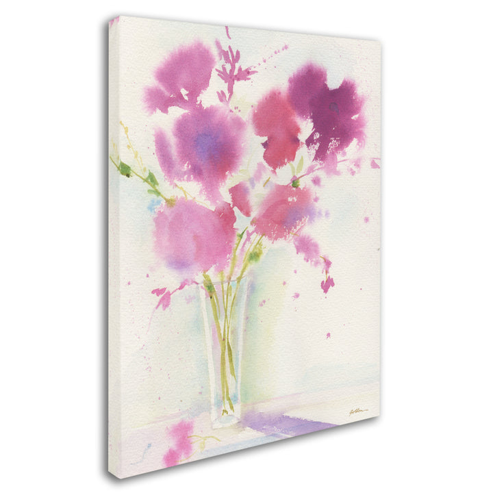 Sheila Golden Magenta Hues 14 x 19 Canvas Art Image 3