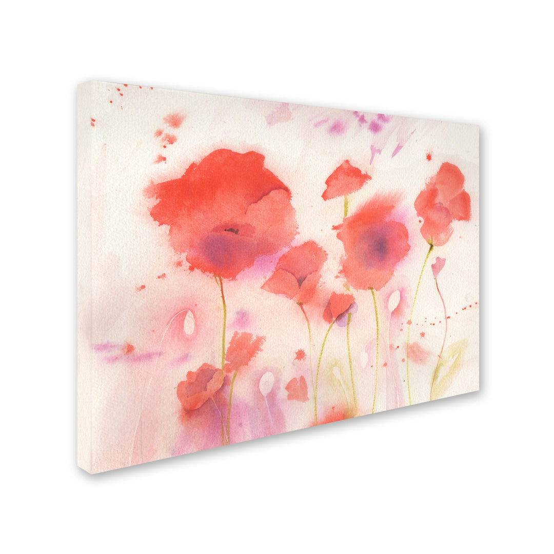 Sheila Golden Poppy Memory 14 x 19 Canvas Art Image 3