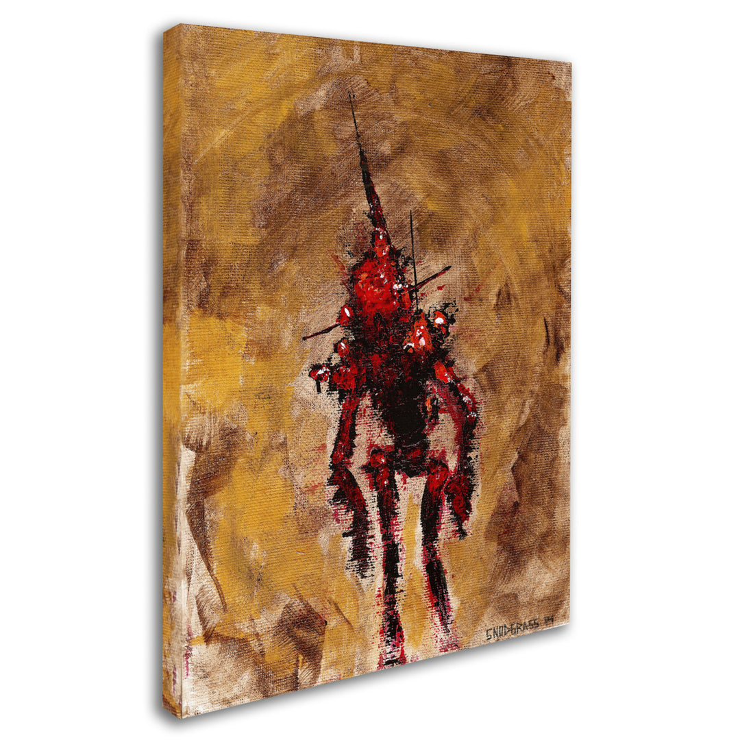 Craig Snodgrass Disconnect Red 14 x 19 Canvas Art Image 3