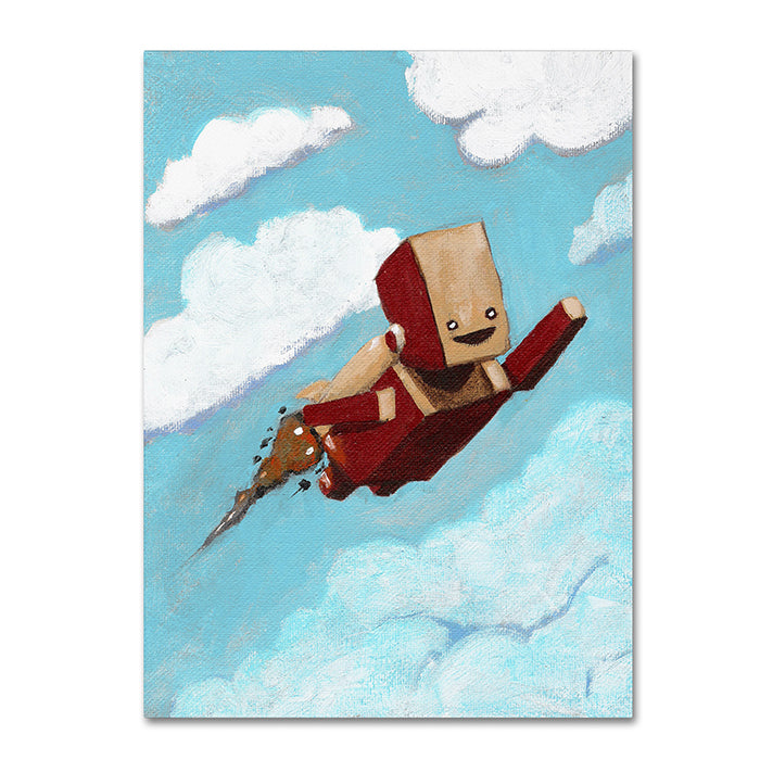 Craig Snodgrass Rocket Bot 14 x 19 Canvas Art Image 1