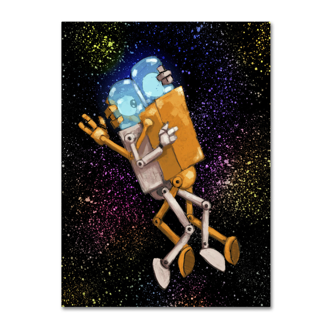 Craig Snodgrass Robo Love 14 x 19 Canvas Art Image 2