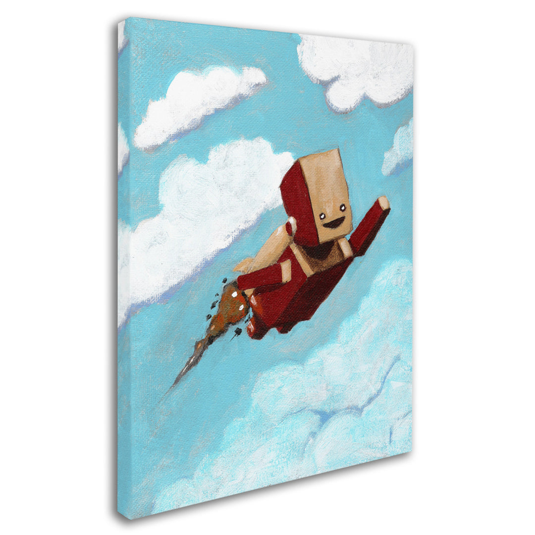 Craig Snodgrass Rocket Bot 14 x 19 Canvas Art Image 3