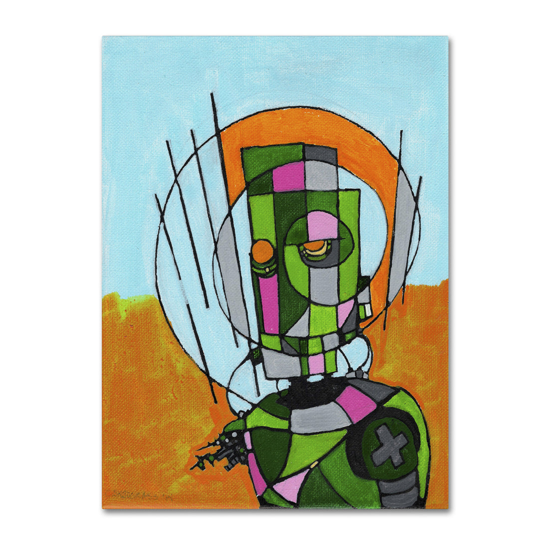 Craig Snodgrass Segmented Man II 14 x 19 Canvas Art Image 2