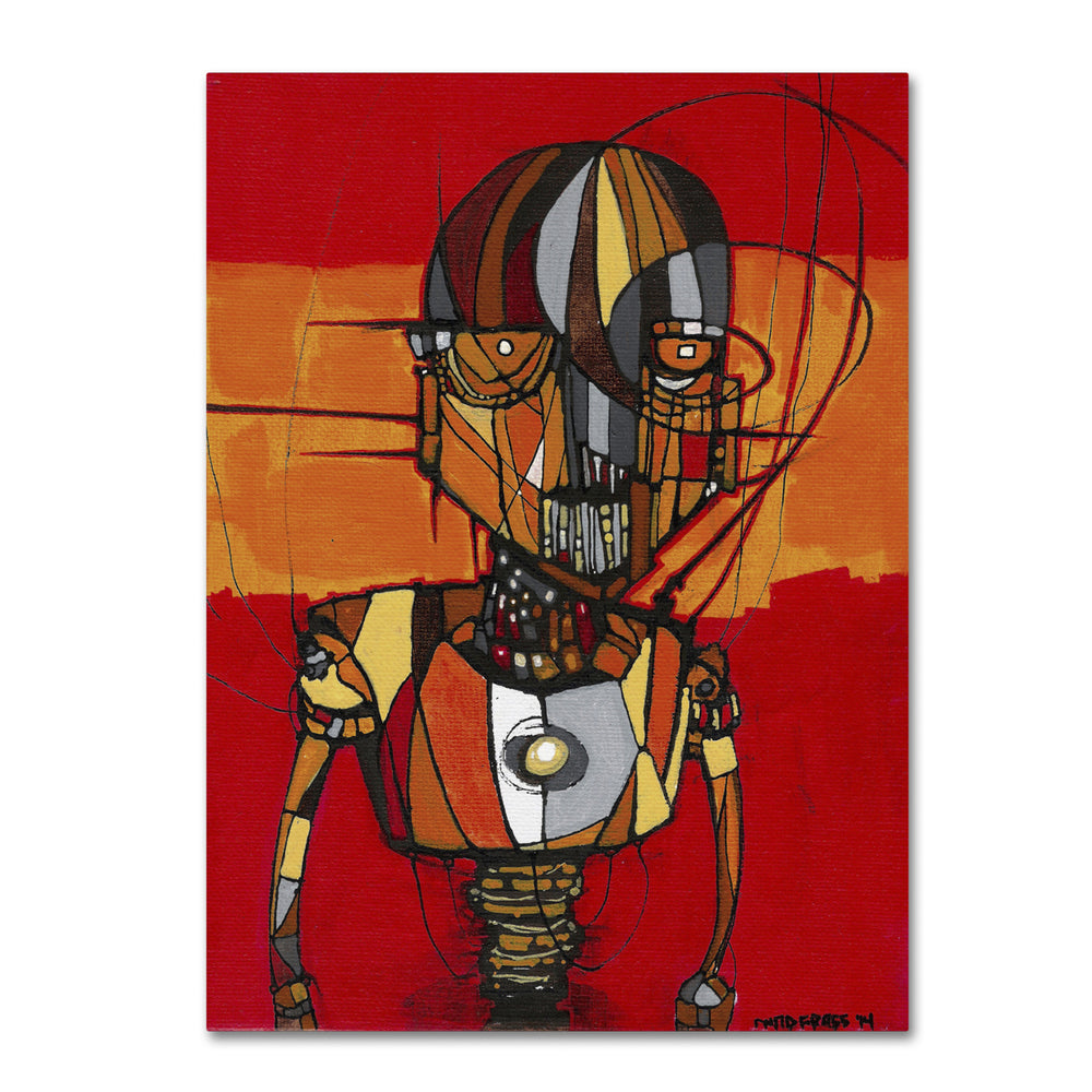 Craig Snodgrass Segmented Man III 14 x 19 Canvas Art Image 2