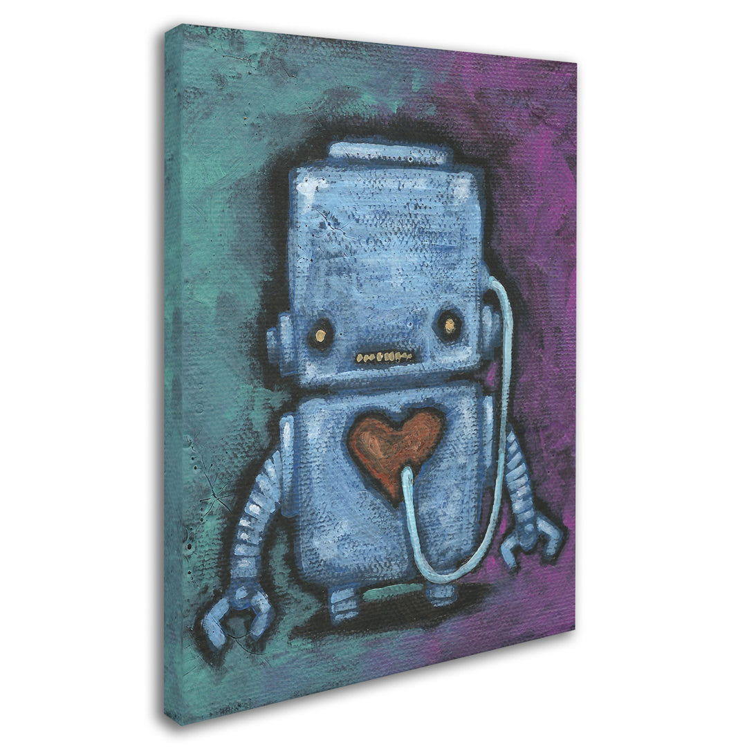 Craig Snodgrass Weebot-Heart 14 x 19 Canvas Art Image 3