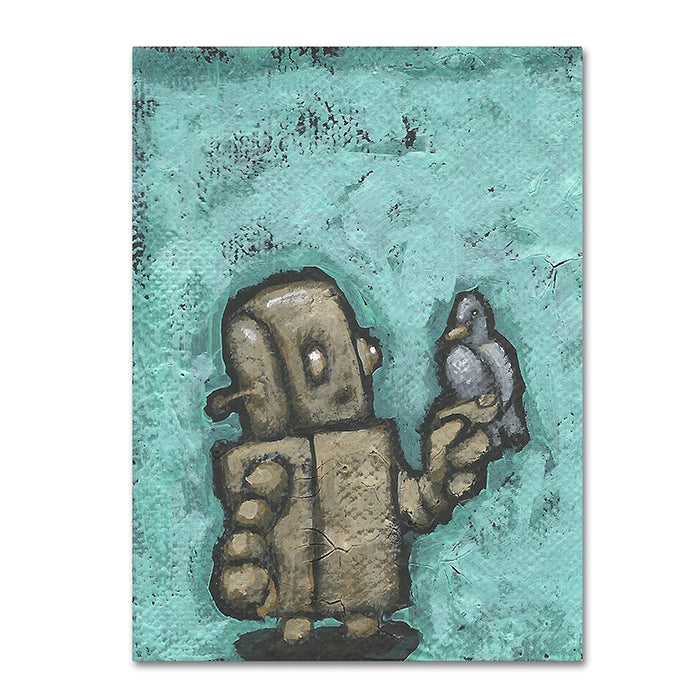 Craig Snodgrass Weebot-Bird 14 x 19 Canvas Art Image 1