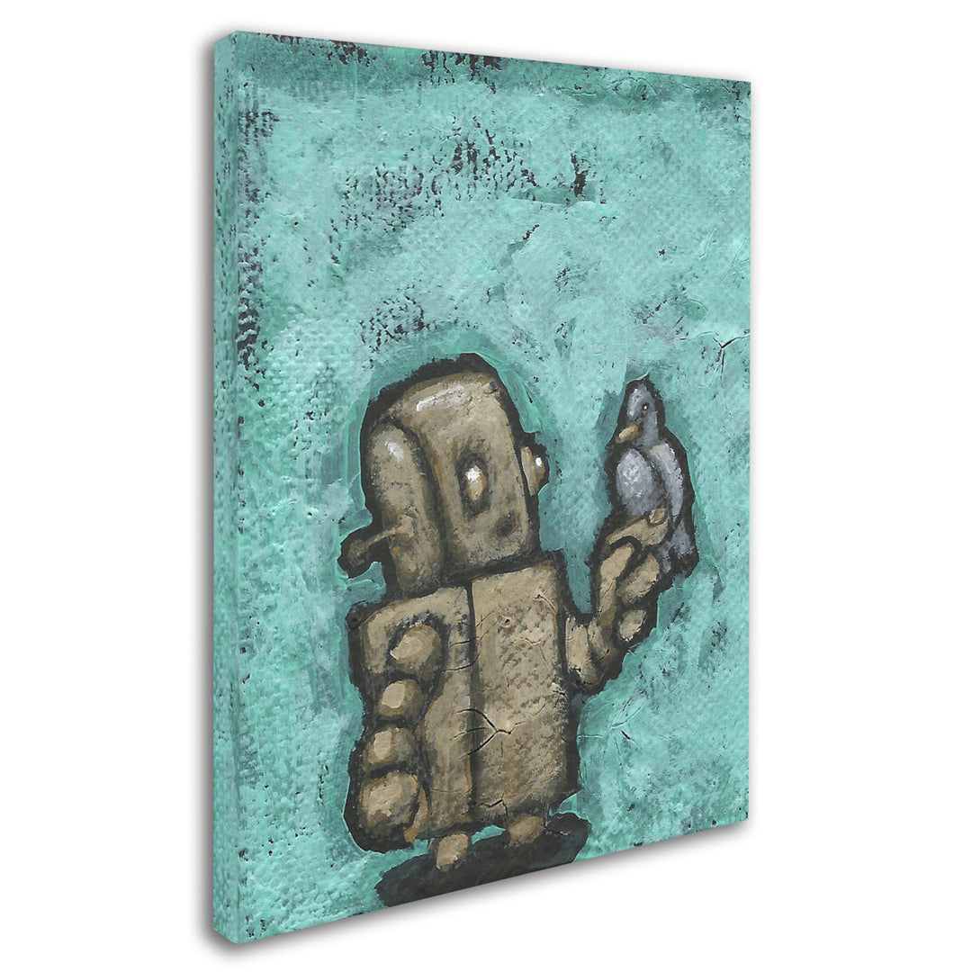 Craig Snodgrass Weebot-Bird 14 x 19 Canvas Art Image 3