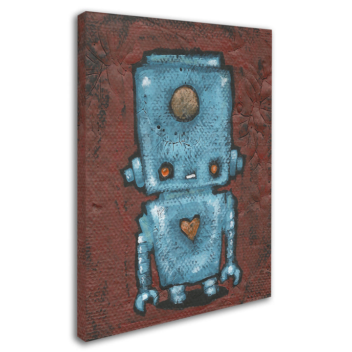 Craig Snodgrass Wee-Bot-Blue 14 x 19 Canvas Art Image 3