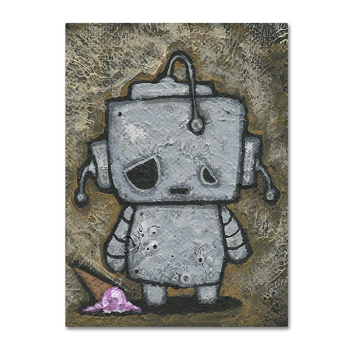 Craig Snodgrass Weebot-Icecream 14 x 19 Canvas Art Image 1