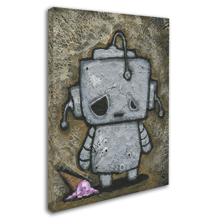 Craig Snodgrass Weebot-Icecream 14 x 19 Canvas Art Image 3